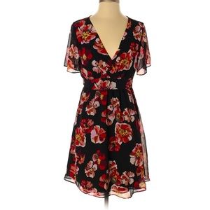 Madewell Floral Tulip Sleeve Dress
